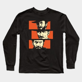 The Good, The Bad, And The Ugly Vintage Long Sleeve T-Shirt